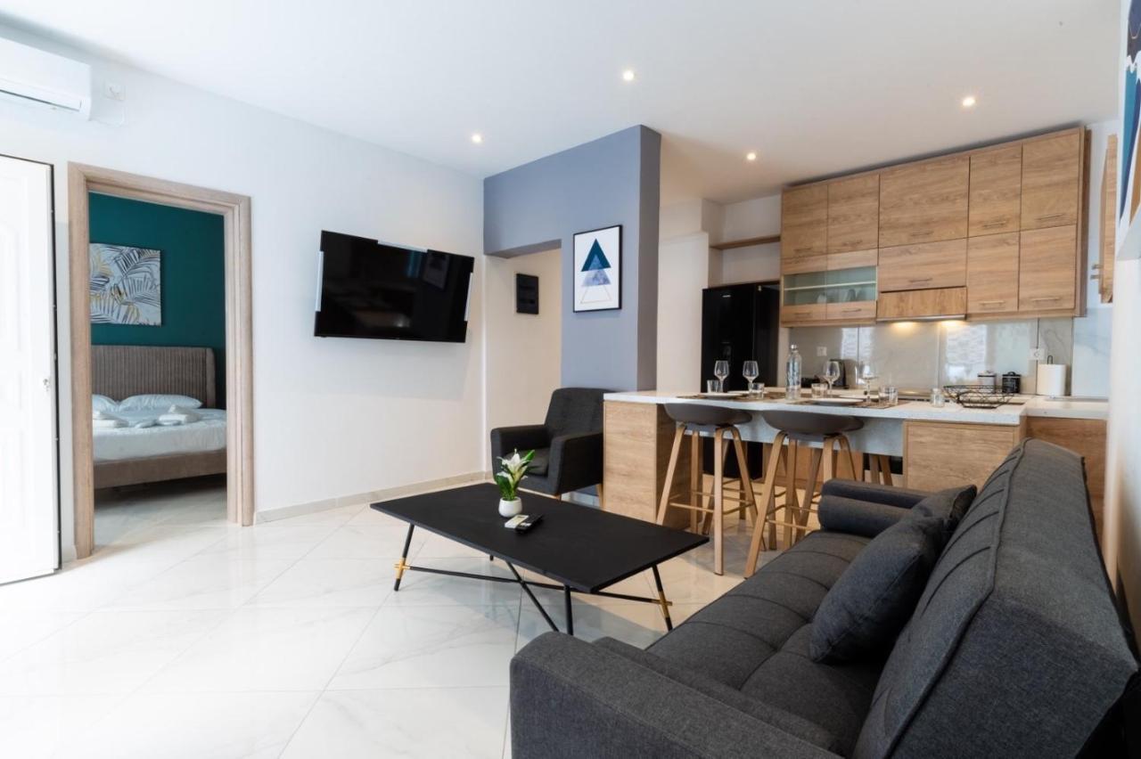 Aiolos Luxury Suite 3 Agios Dimitrios Near Metro Athén Kültér fotó